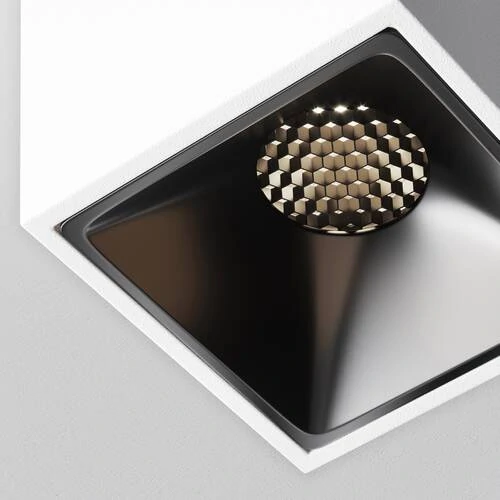 Потолочный светильник Ceiling Alfa LED 8W, 4000K, Бело-черный (Maytoni Technical, C065CL-8W4K-SQ-WB) - Amppa.ru