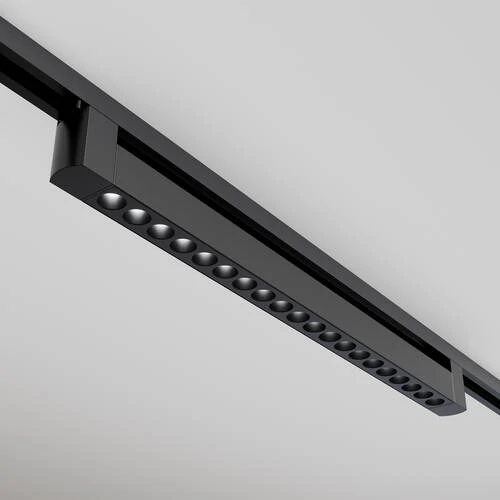 Трековый светильник Однофазный UNITY Points Rot, LED 20W, 4000K, Черный (Maytoni Technical, TR010-1-20W4K-M-B) - Amppa.ru