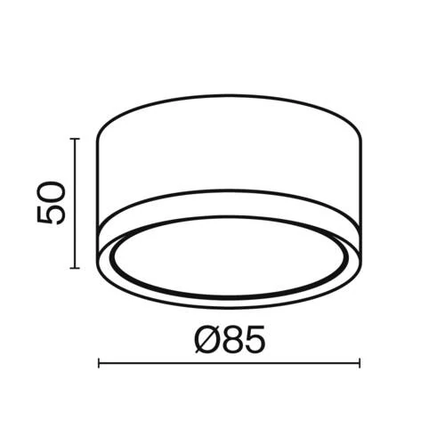 Потолочный светильник Ceiling Hoop, 1xGX53 Черный (Maytoni Technical, C086CL-GX53-SRD-B) - Amppa.ru