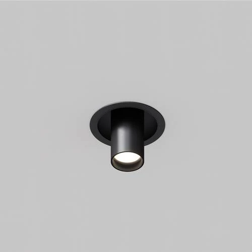 Встраиваемый светильник Ceiling FOCUS S, 1xGU10 Черный (Maytoni Technical, C048CL-01-GU10-B) - Amppa.ru