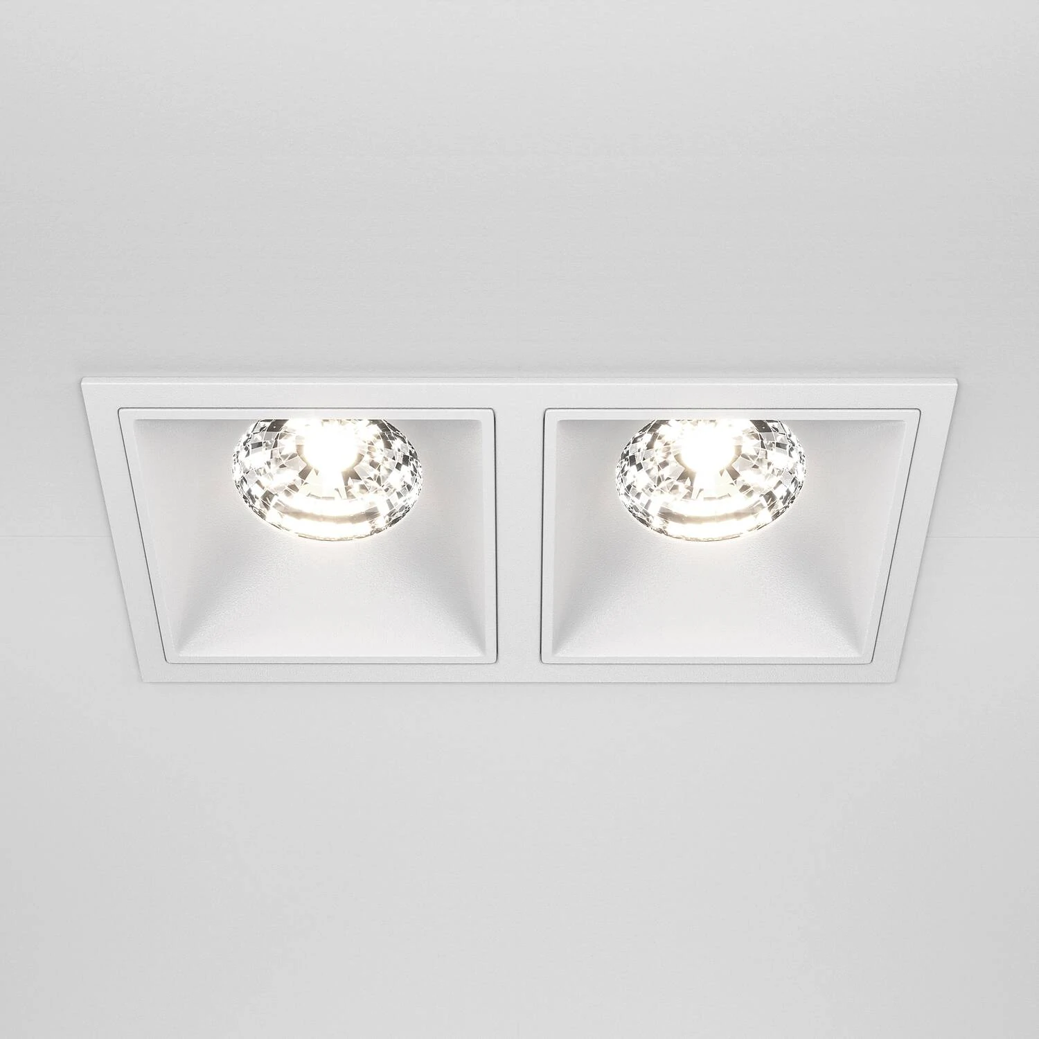 Встраиваемый светильник Downlight Alfa LED 30W, 4000K, Белый (Maytoni Technical, DL043-02-15W4K-SQ-W) - Amppa.ru