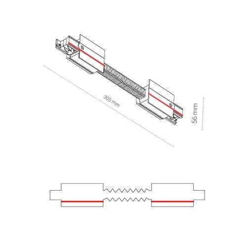 Коннектор прямой гибкий Nowodvorski Ctls Power 8677 - Amppa.ru