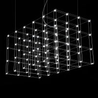 Люстра Quasar Cosmos Square LED pendant light 120/60/60 (ImperiumLoft, 144369-22)