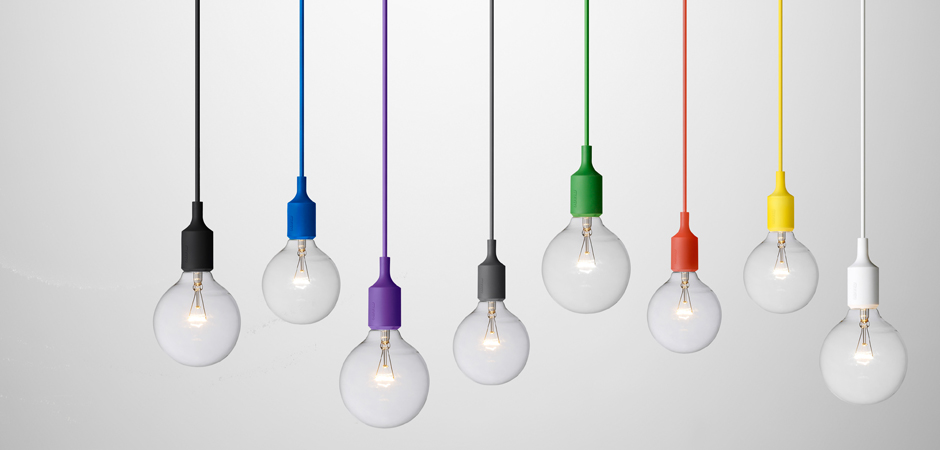 Подвесной Светильник Muuto E27 Black By Imperiumloft