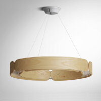 Подвесной кольцевой светильник RANGE 1 D70  Light wood (ImperiumLoft, 195538-26)