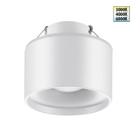 Светильник Встраиваемый Светодиодный С Переключателем Цветовой Температуры Giro Spot, Led, Белый (Novotech, 358961)