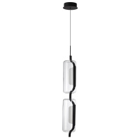 Подвес Kavia L-vision, Led, Черный (Odeon Light, 5003/20l)