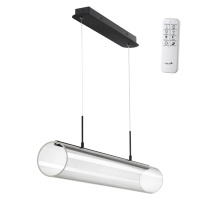 Светильник Подвесной Диммируемый Со Сменой Цветовой Температуры (беспроводной Пульт Ду В Комплекте) Trompa Over, Led, Черный (Novotech, 359322)
