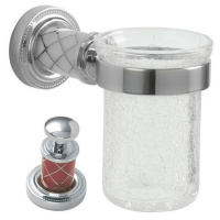 Стакан для зубных щеток Boheme MURANO 10904-R-CR