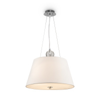 Подвесной светильник Modern Bergamo, 3xE27 Хром, Бежевый (Maytoni, MOD613PL-03BG)