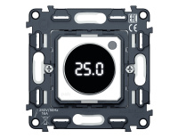 Механизм терморегулятора с цифровым дисплеем с подсветкой и датчиком для теплого пола 16A-250V QUANT (EXTRA CONTROL) (Ambrella Volt, VM1385)